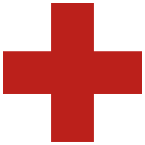 The symbol of medical care, a red cross represents Payson Walk-In Clinic in Arizona. Learn about our story, our services, our blog, our FAQ, or contact us today.